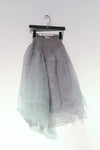 Marc Le Bihan Silk Skirt Six-layer Gauze 25930 Series French Hand-dyed MLB-25930-QHUI Light Gray Gris Clair